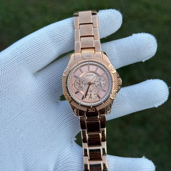 Guess Mini Phantom 36mm Rose Gold-Tone Steel Ladies Watch main image 7